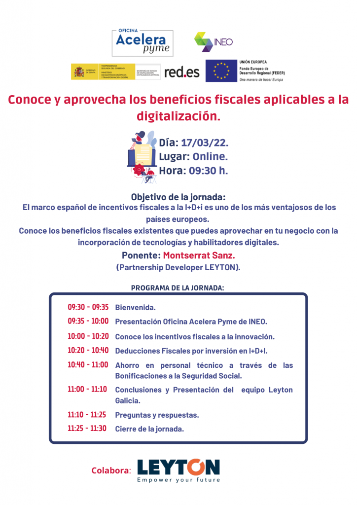 Conoce y aprovecha los beneficios fiscales aplicables a la digitalización.